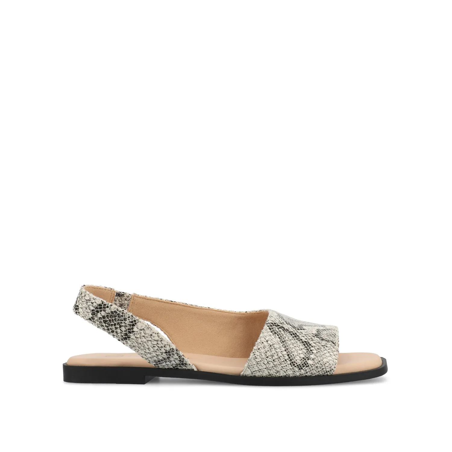 BRINSLEY SANDALS IN FAUX LEATHER travel light