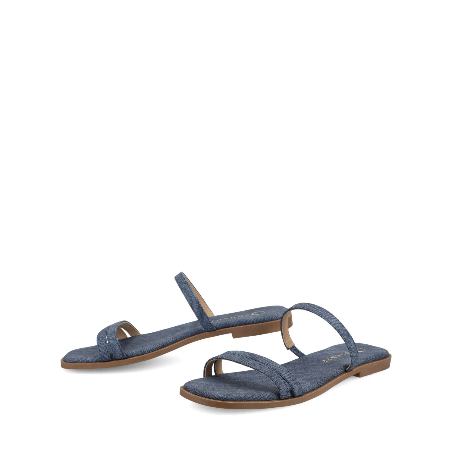 BRISA MULTI STRAP SLIDE SANDALS silent time