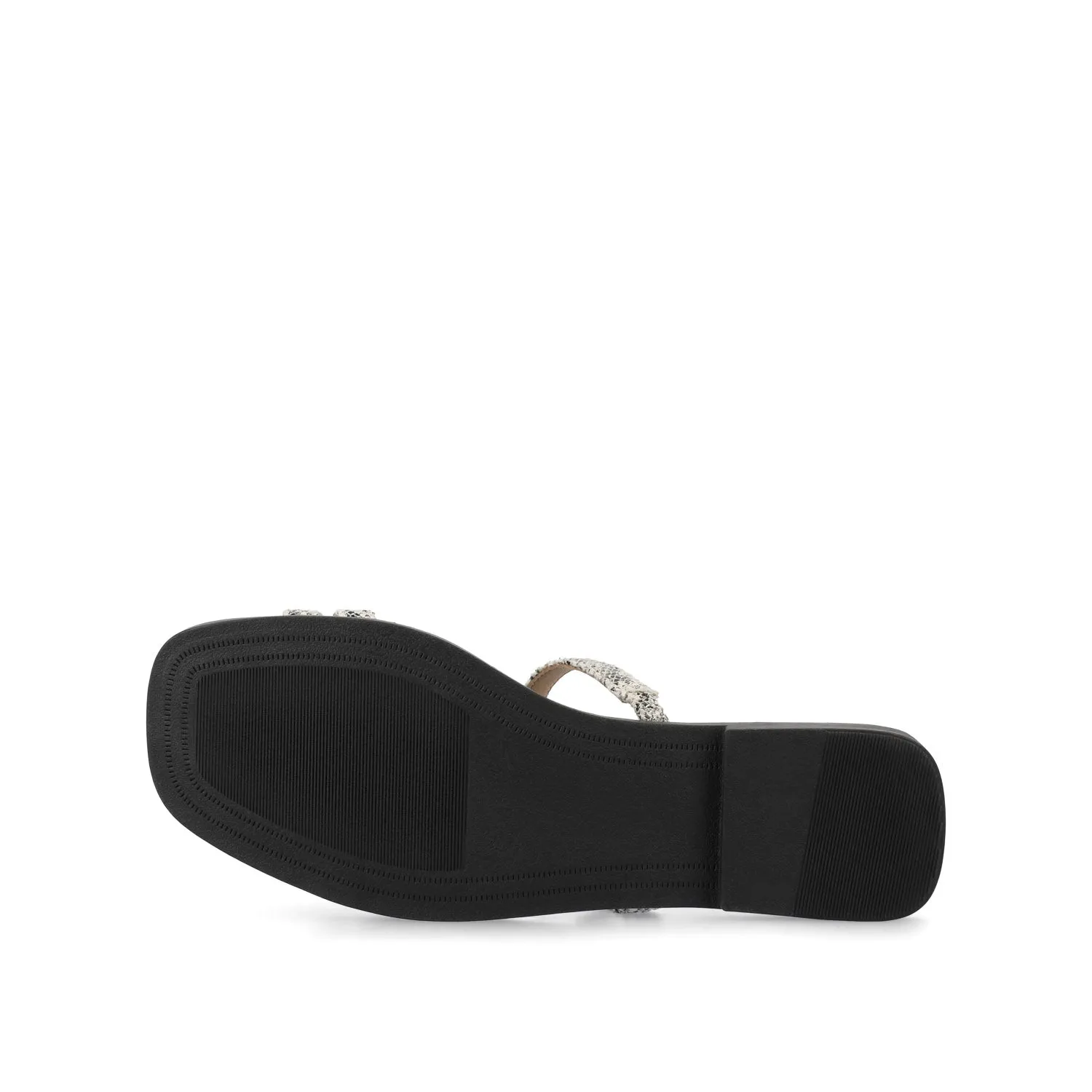 BRISA SLIDE SANDALS IN FAUX LEATHER zen feel