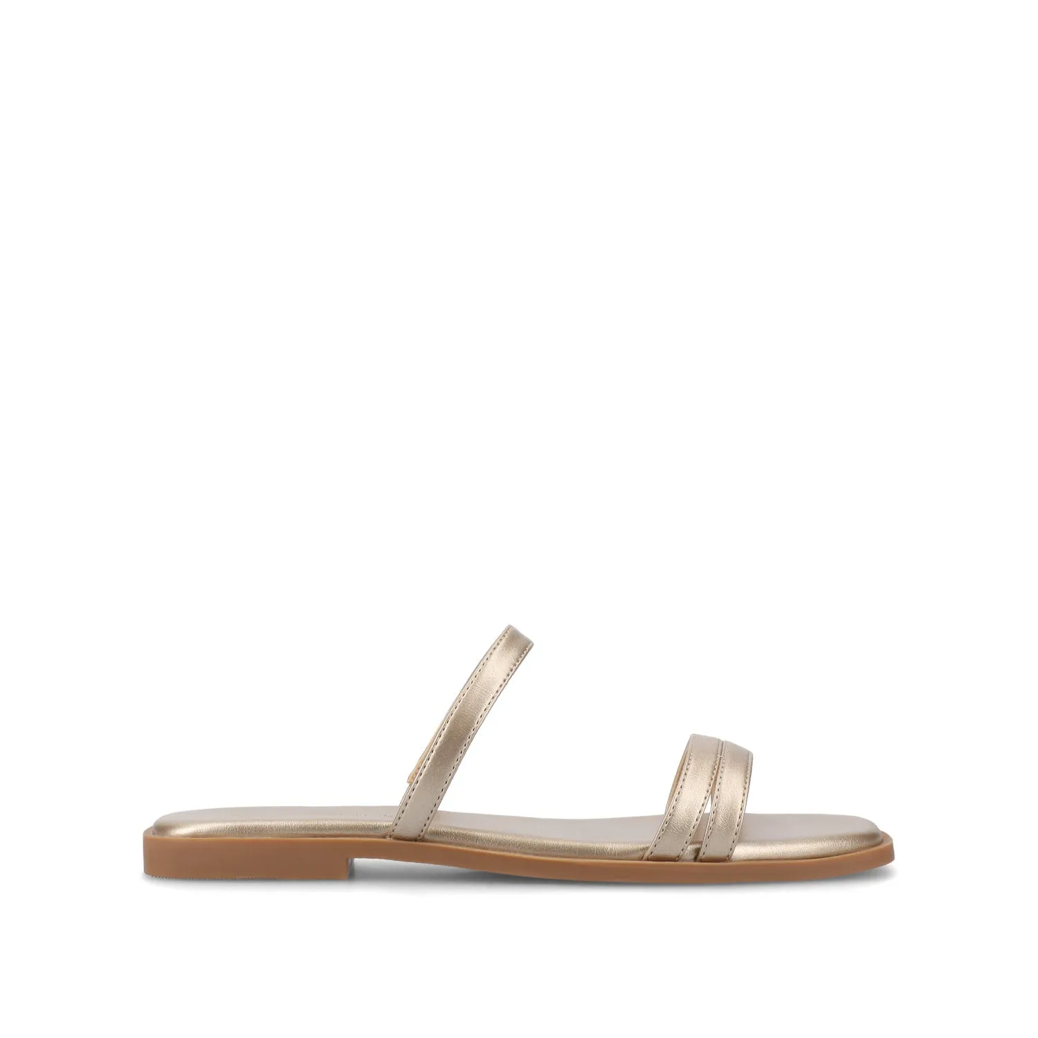 BRISA SLIDE SANDALS IN FAUX LEATHER zen feel