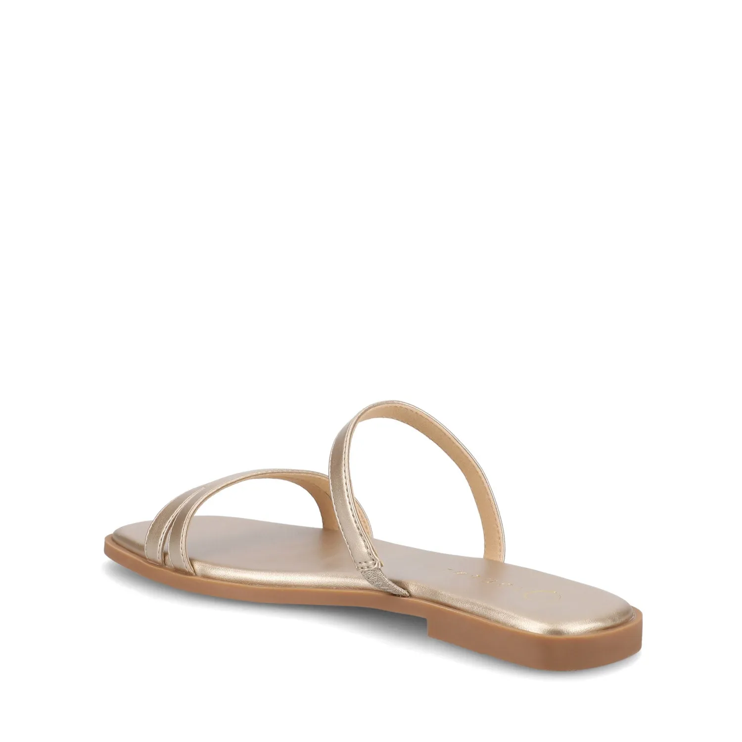 BRISA SLIDE SANDALS IN FAUX LEATHER zen feel