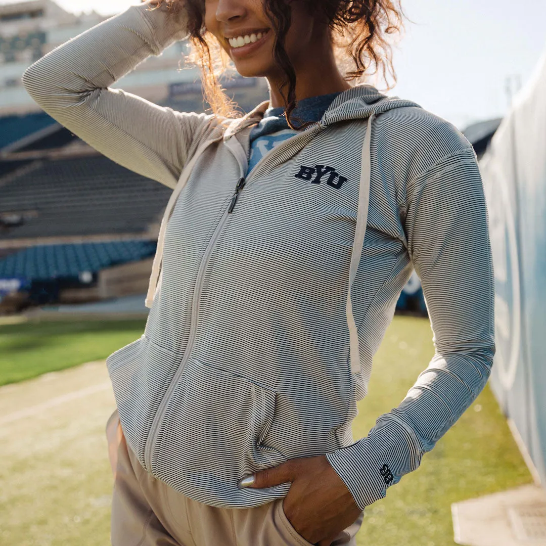 BYU Albion Zip-Up quiet tone