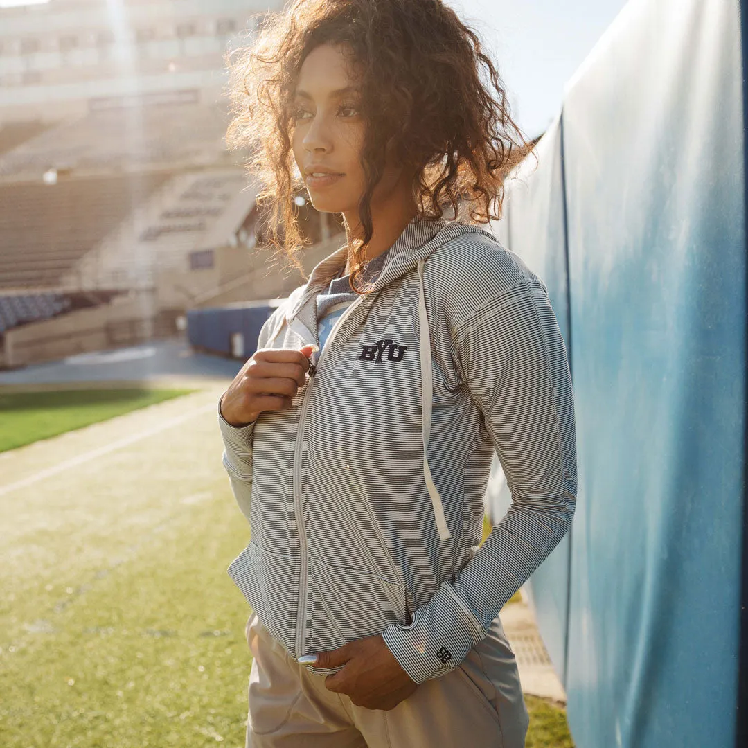 BYU Albion Zip-Up quiet tone