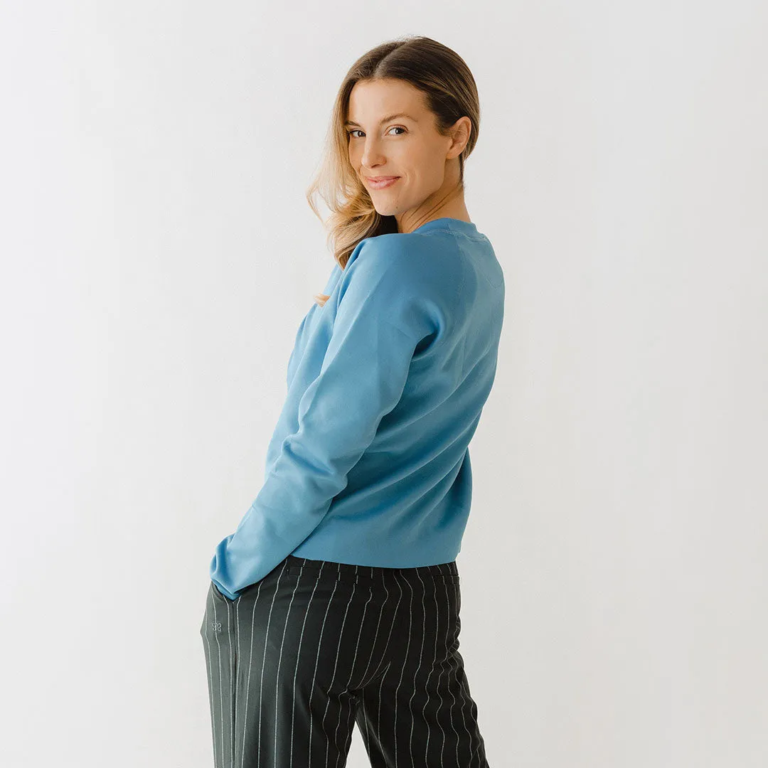 BYU Midway Blue Neo Sweatshirt minimal street
