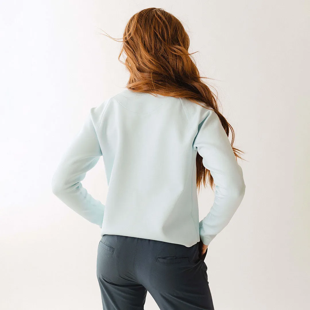 BYU Neo Sweatshirt, Ice Blue layer core