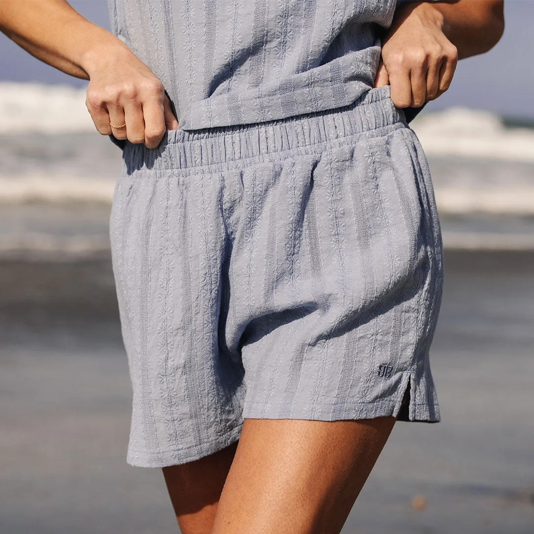 Cabana Shorts, Dusk Blue hotel mood