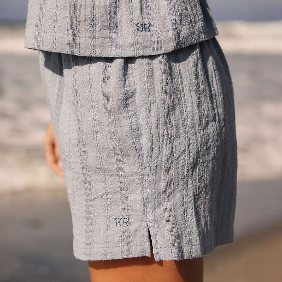 Cabana Shorts, Dusk Blue hotel mood