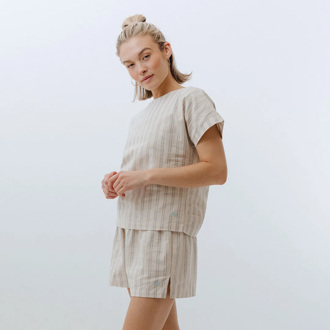 Cabana Shorts, High Seas sun ribbon