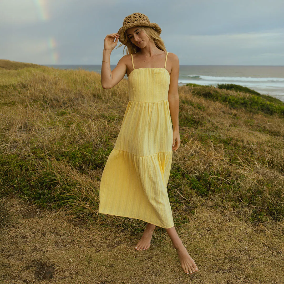 Cabo Midi Dress, Butter quiet breeze
