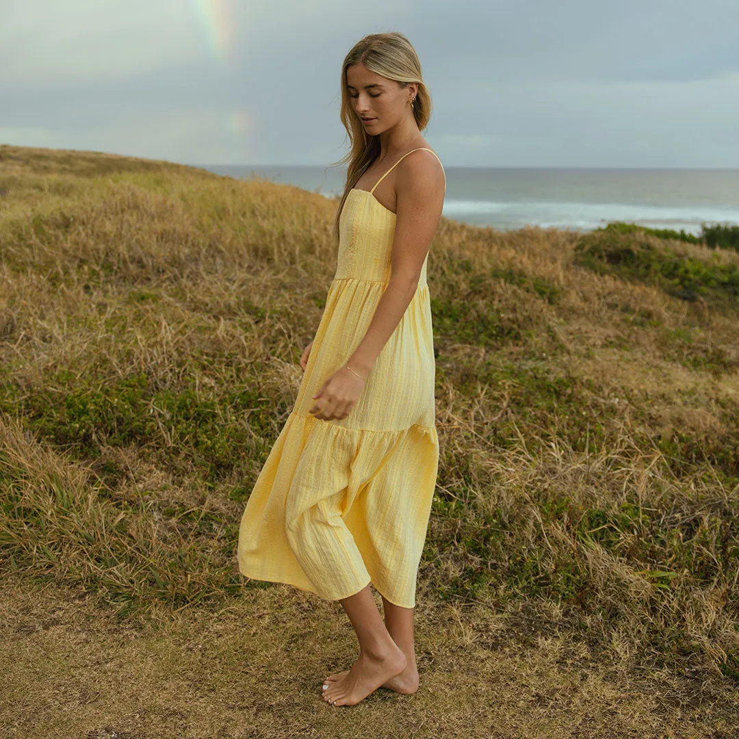 Cabo Midi Dress, Butter quiet breeze