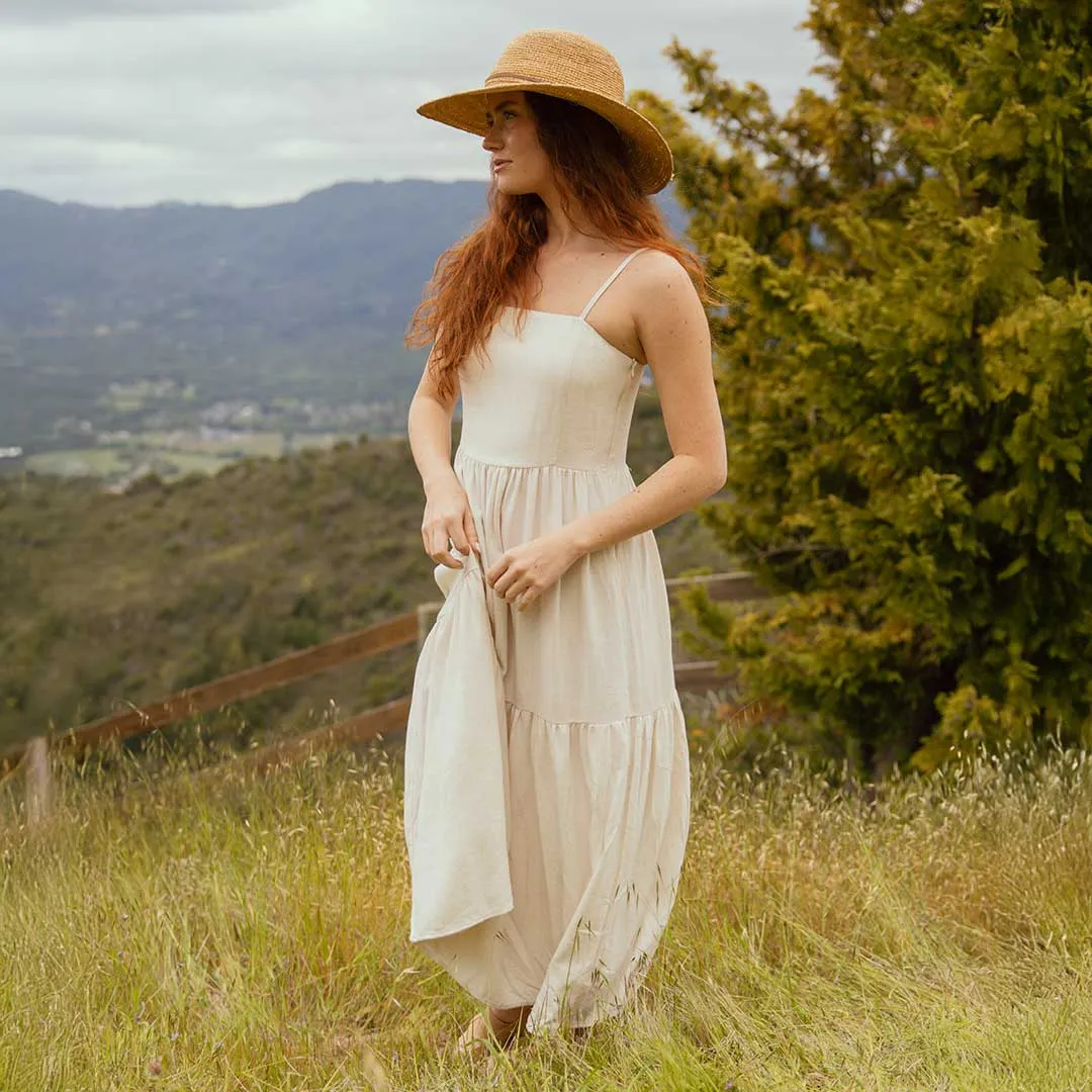 Cabo Midi Dress, Sand skin safe