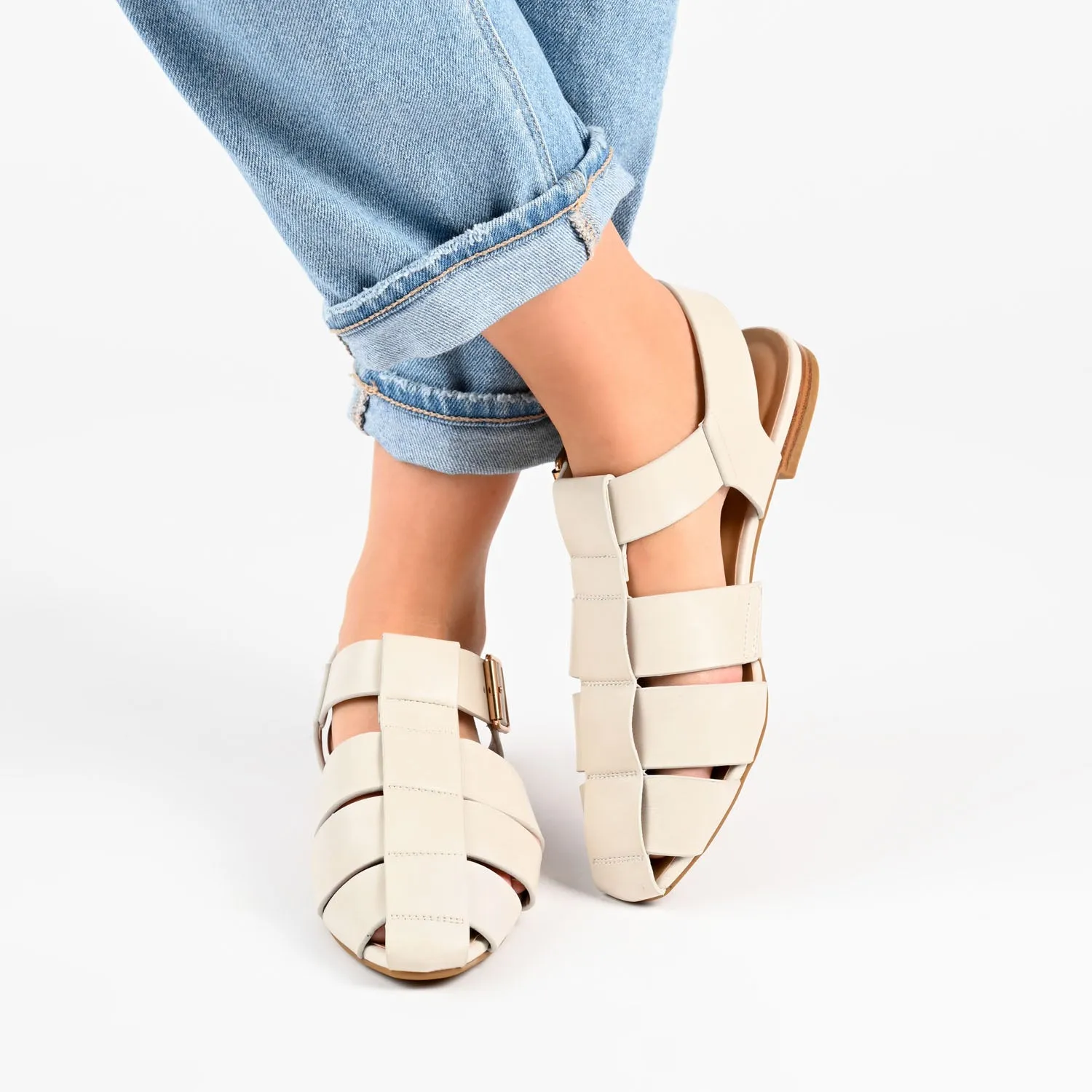 CAILINNA FISHERMAN SANDALS IN WIDE street slip