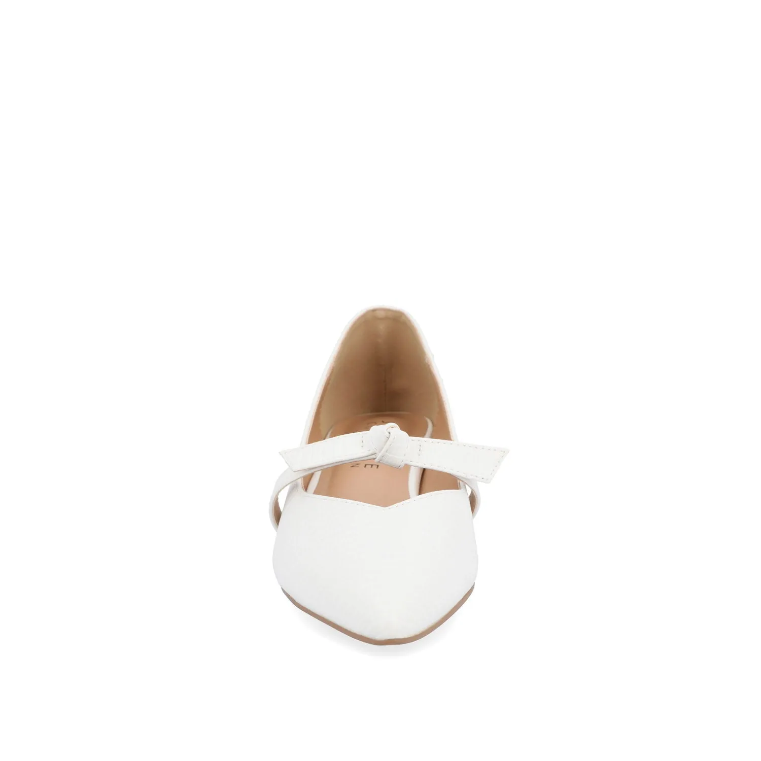CAIT BALLET FLATS IN FAUX LIZARD soft sole