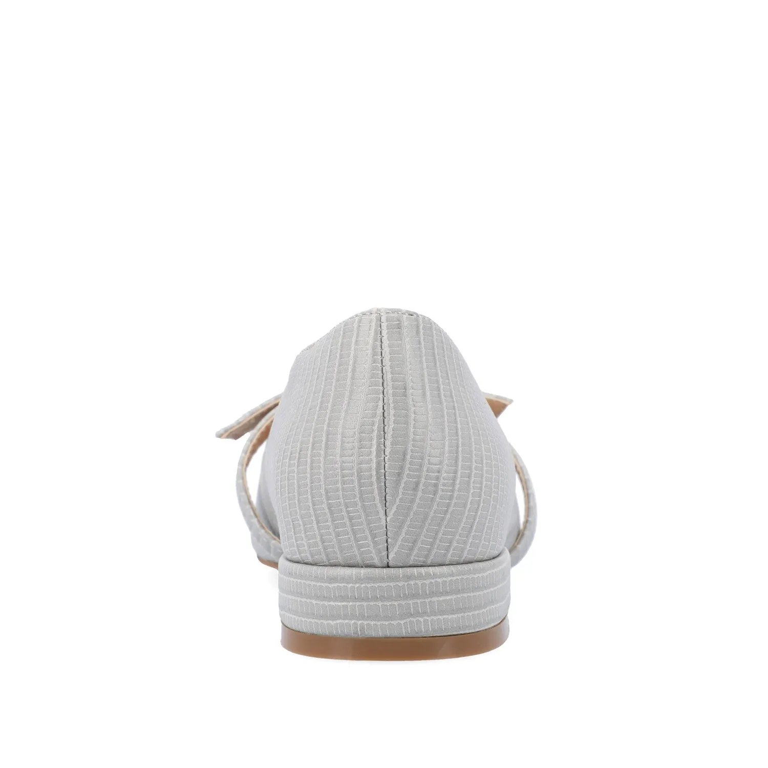 CAIT BALLET FLATS IN FAUX LIZARD soft sole