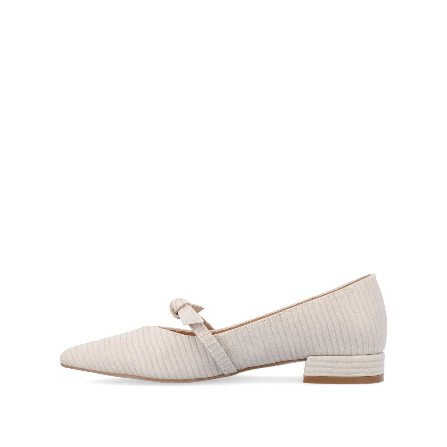 CAIT BALLET FLATS IN FAUX LIZARD soft sole