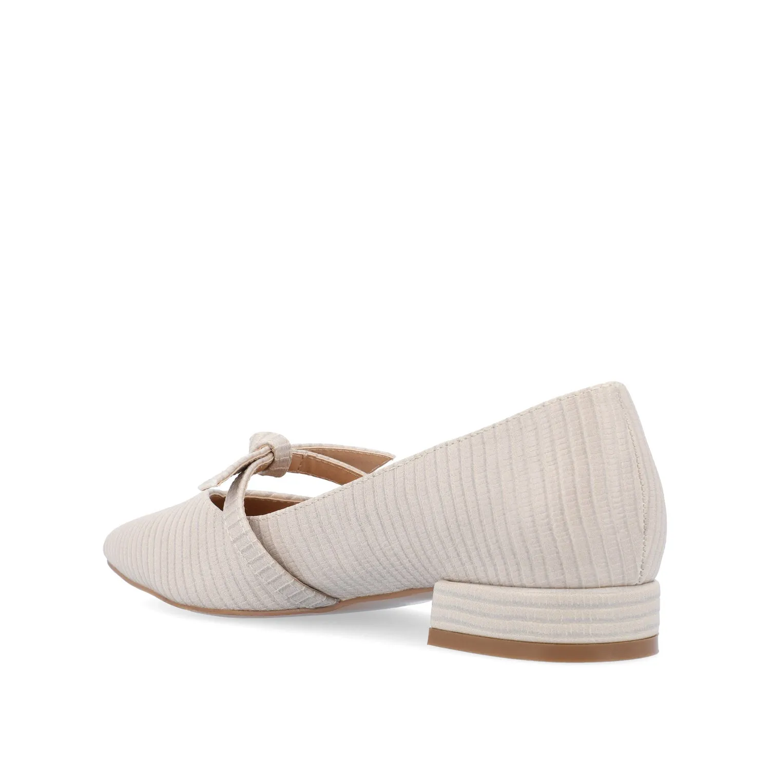CAIT BALLET FLATS IN FAUX LIZARD soft sole