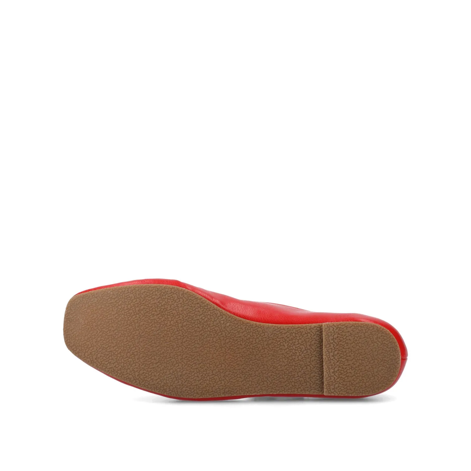 CALLEE BALLET FLATS IN FAUX LEATHER tie bow