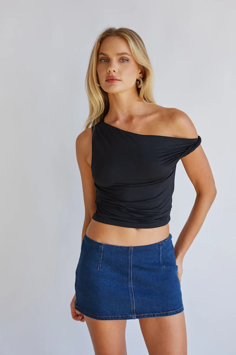 Cami Off the Shoulder Twist Top all match