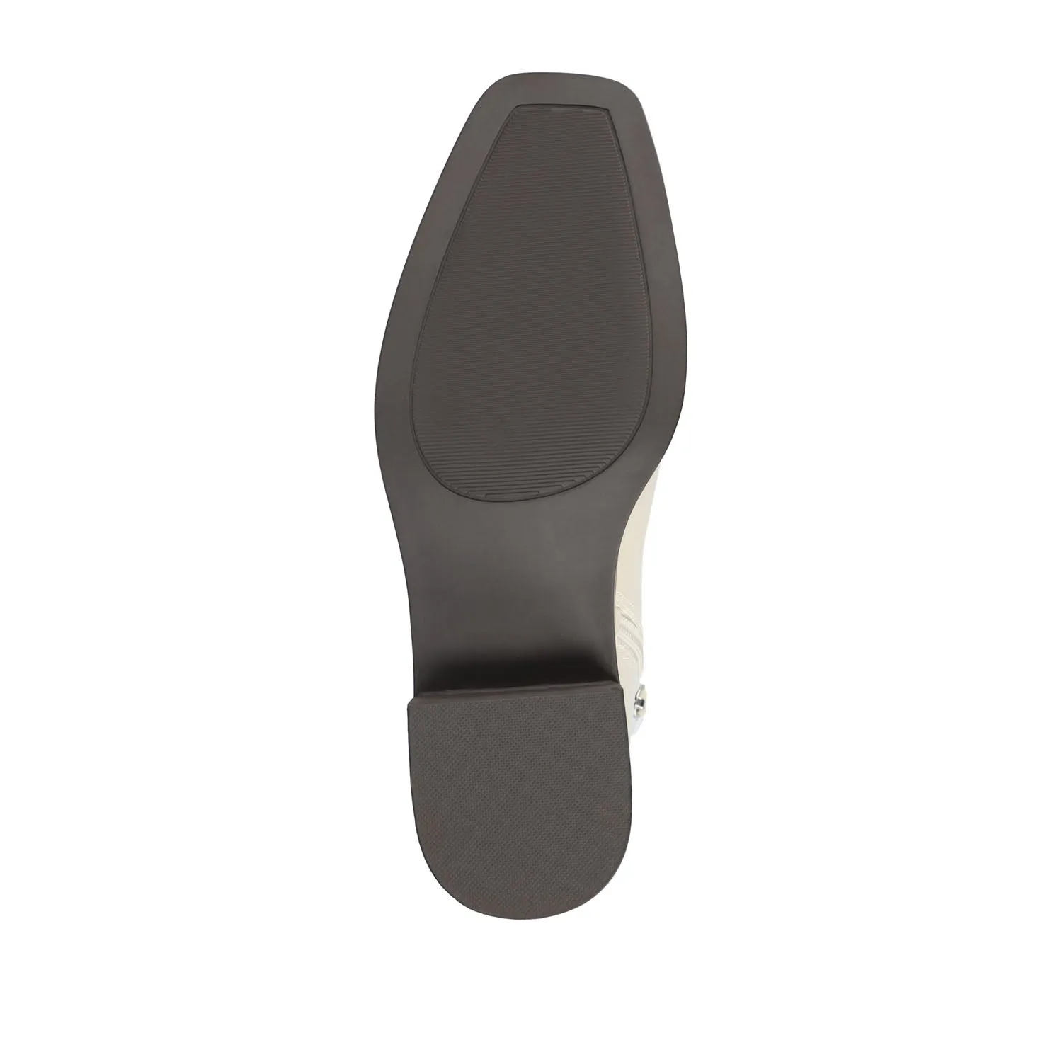 CAPPRI SQUARE-TOE BOOTIES IN FAUX LEATHER arch hug