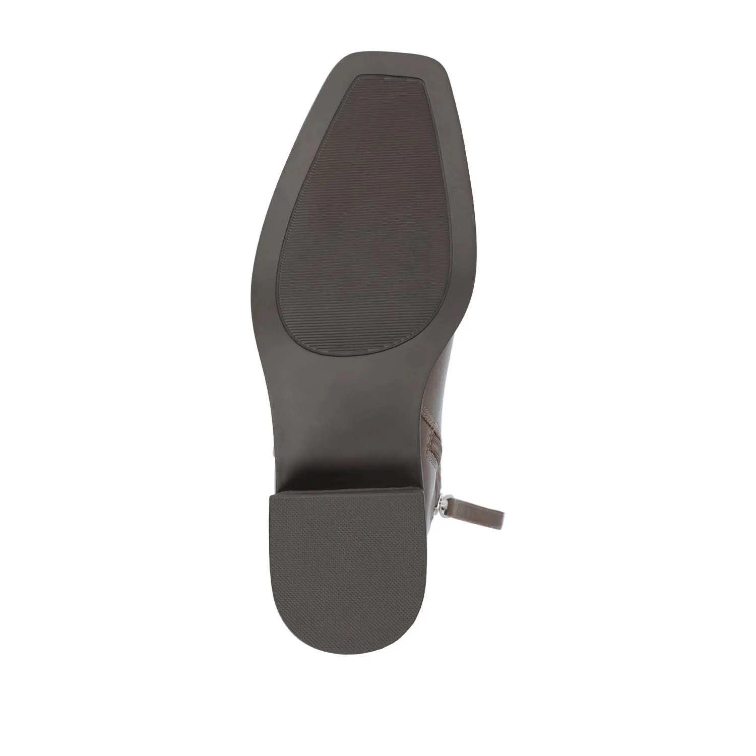 CAPPRI SQUARE-TOE BOOTIES IN FAUX LEATHER arch hug