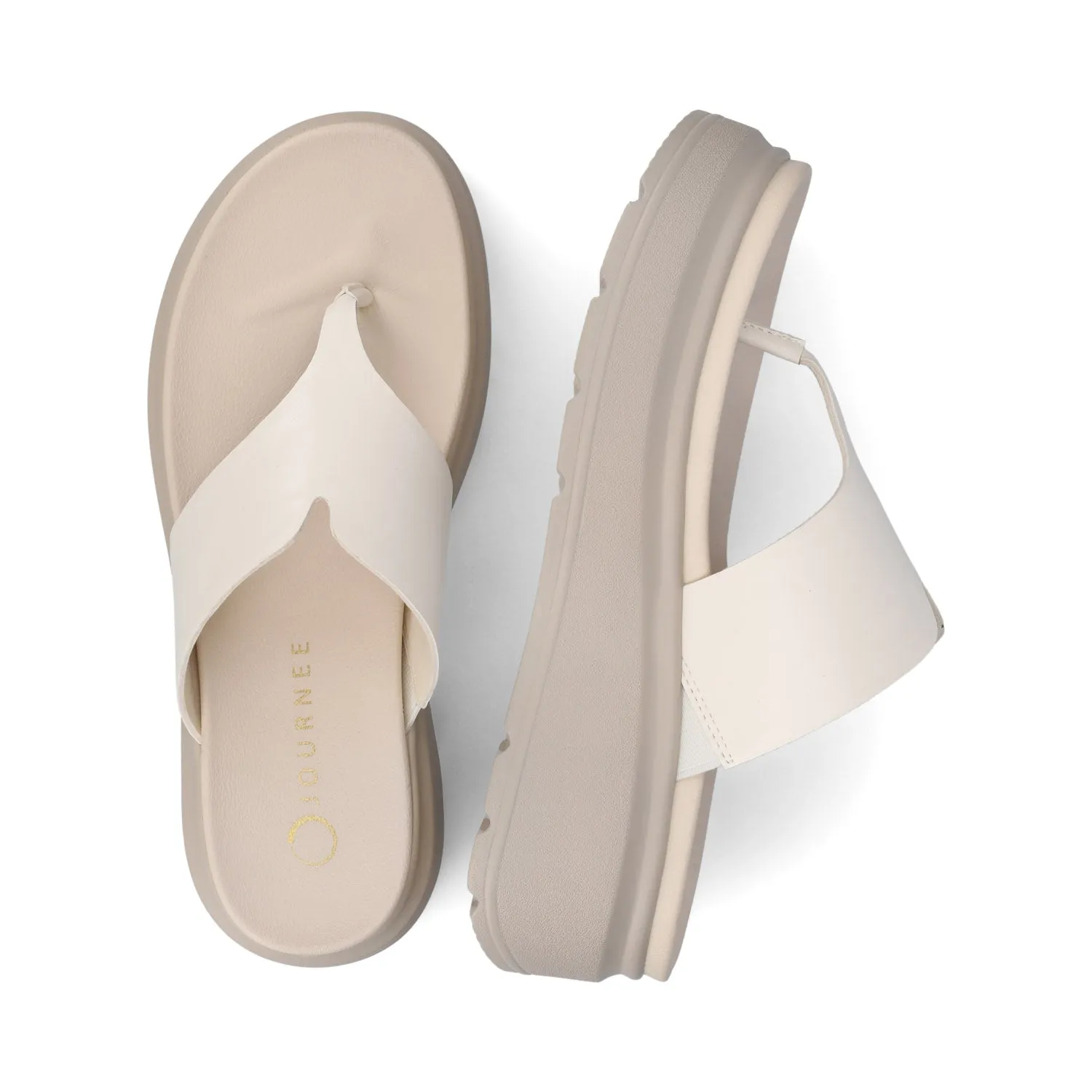 CARAH FLIP FLOP WEDGE SANDALS off time
