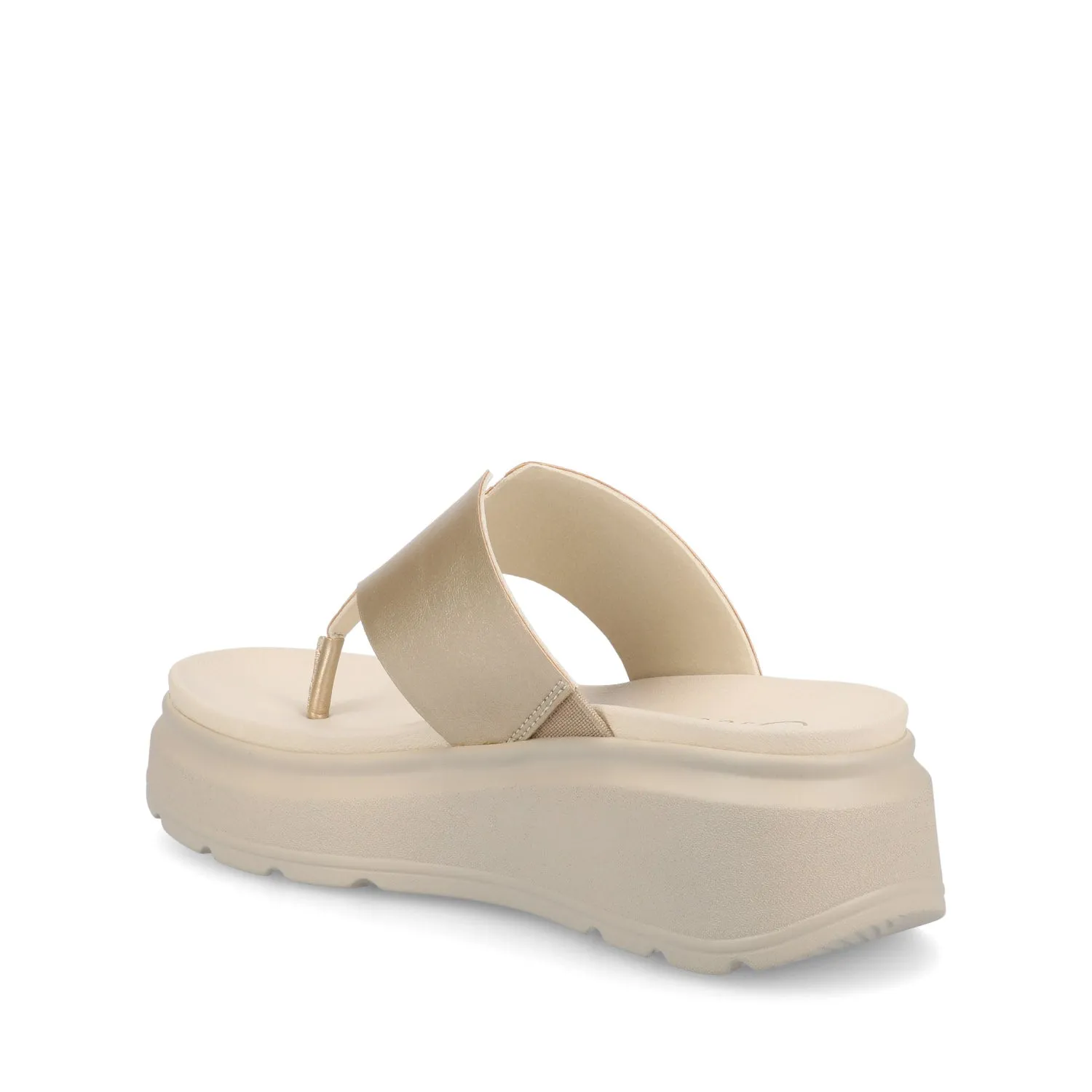 CARAH FLIP FLOP WEDGE SANDALS off time