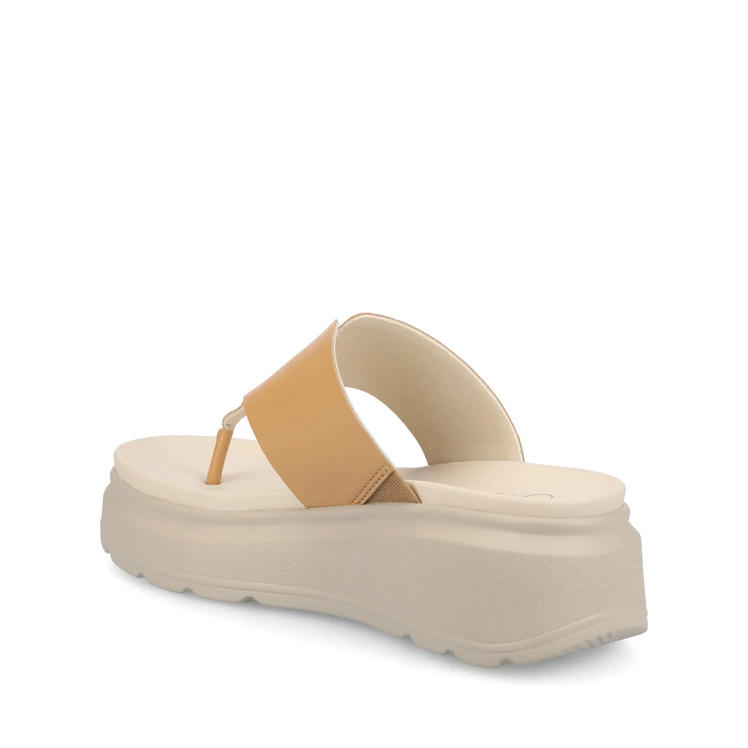 CARAH FLIP FLOP WEDGE SANDALS off time