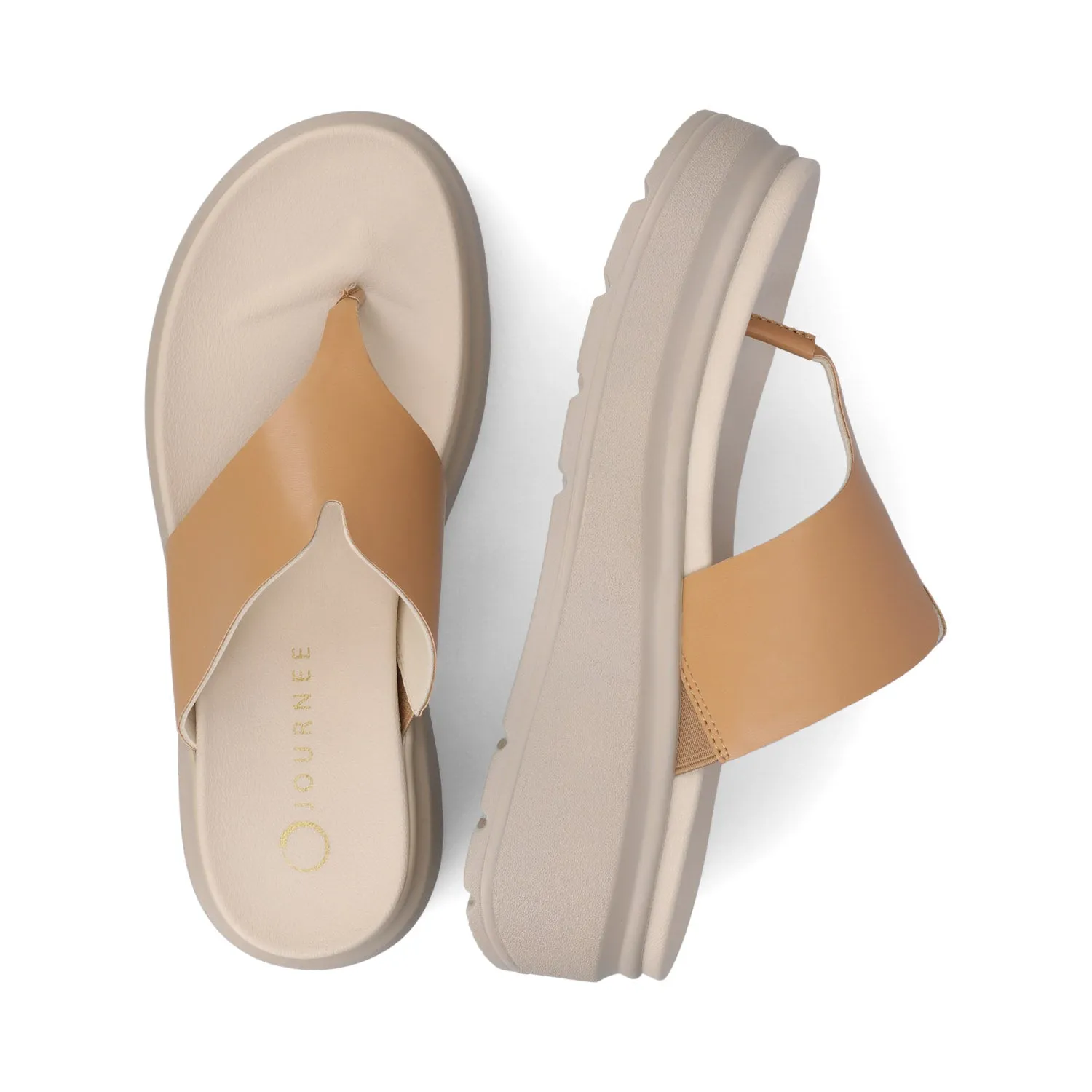 CARAH FLIP FLOP WEDGE SANDALS off time