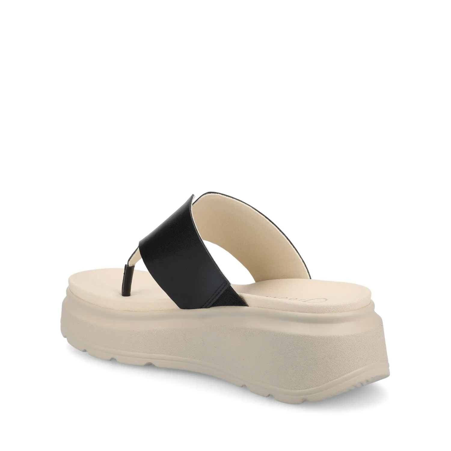 CARAH FLIP FLOP WEDGE SANDALS off time