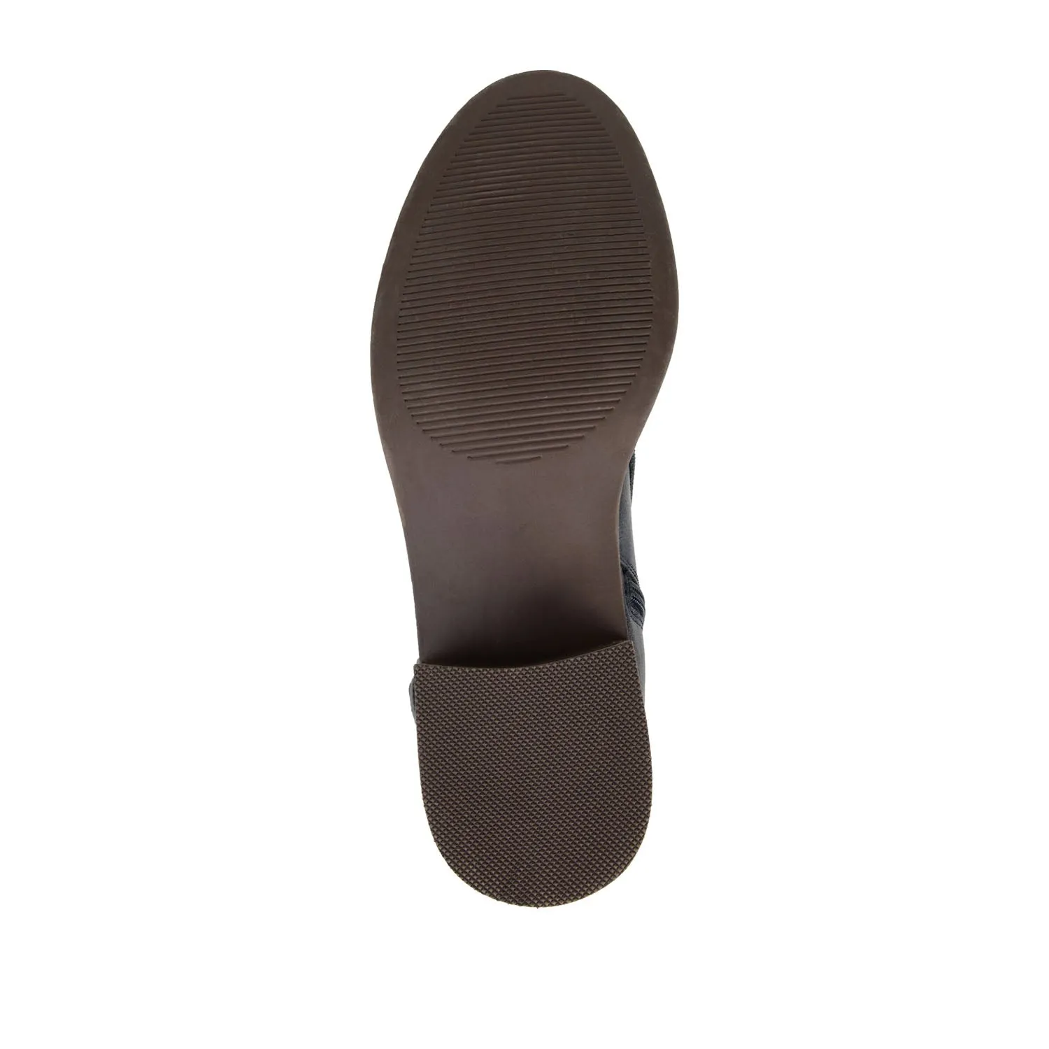CARLY RIDING BOOTS IN FAUX LEATHER chunky edge