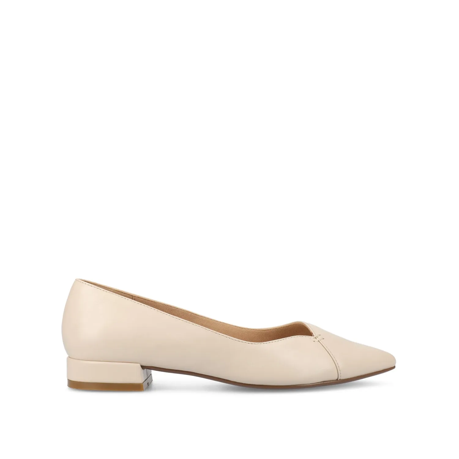 CARMIN SLIP ON DRESS FLATS navy neat