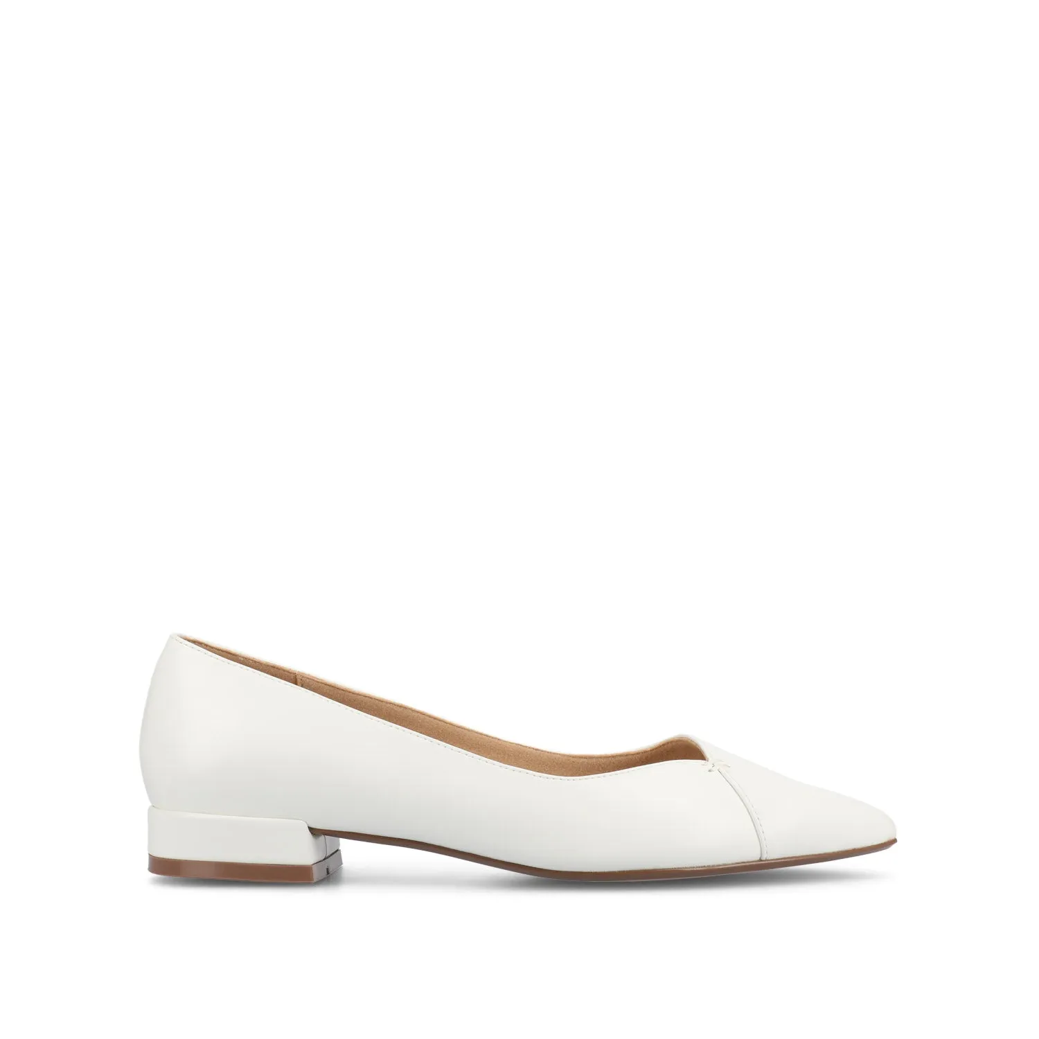 CARMIN SLIP ON DRESS FLATS navy neat