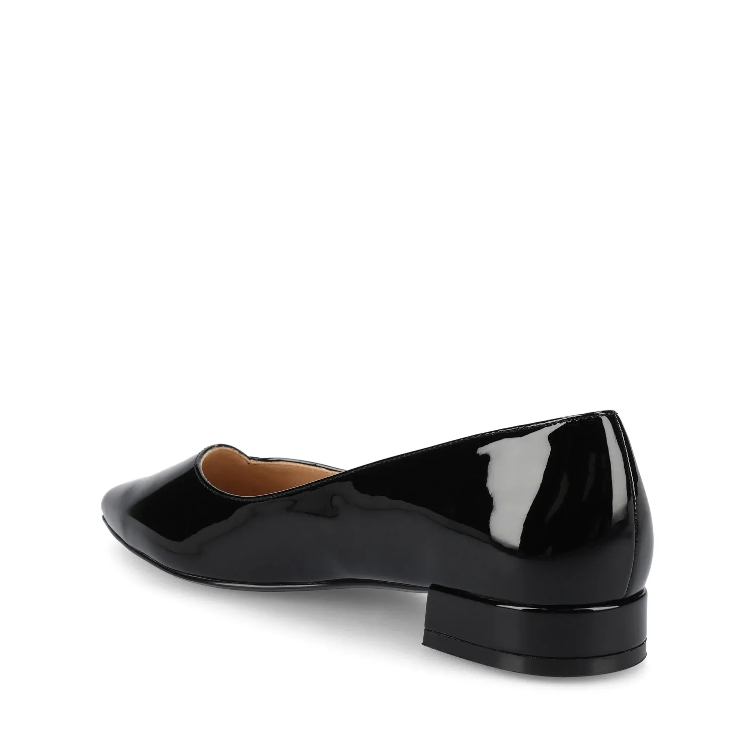 CARMIN SLIP ON DRESS FLATS navy neat