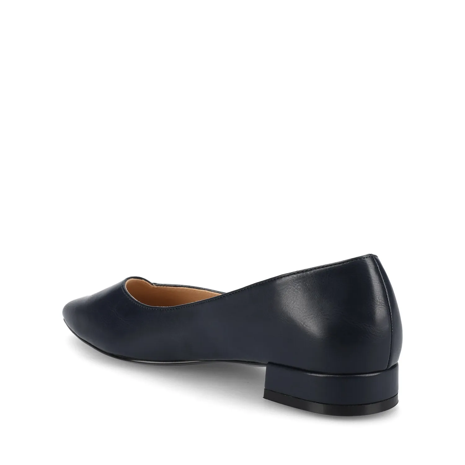 CARMIN SLIP ON DRESS FLATS navy neat