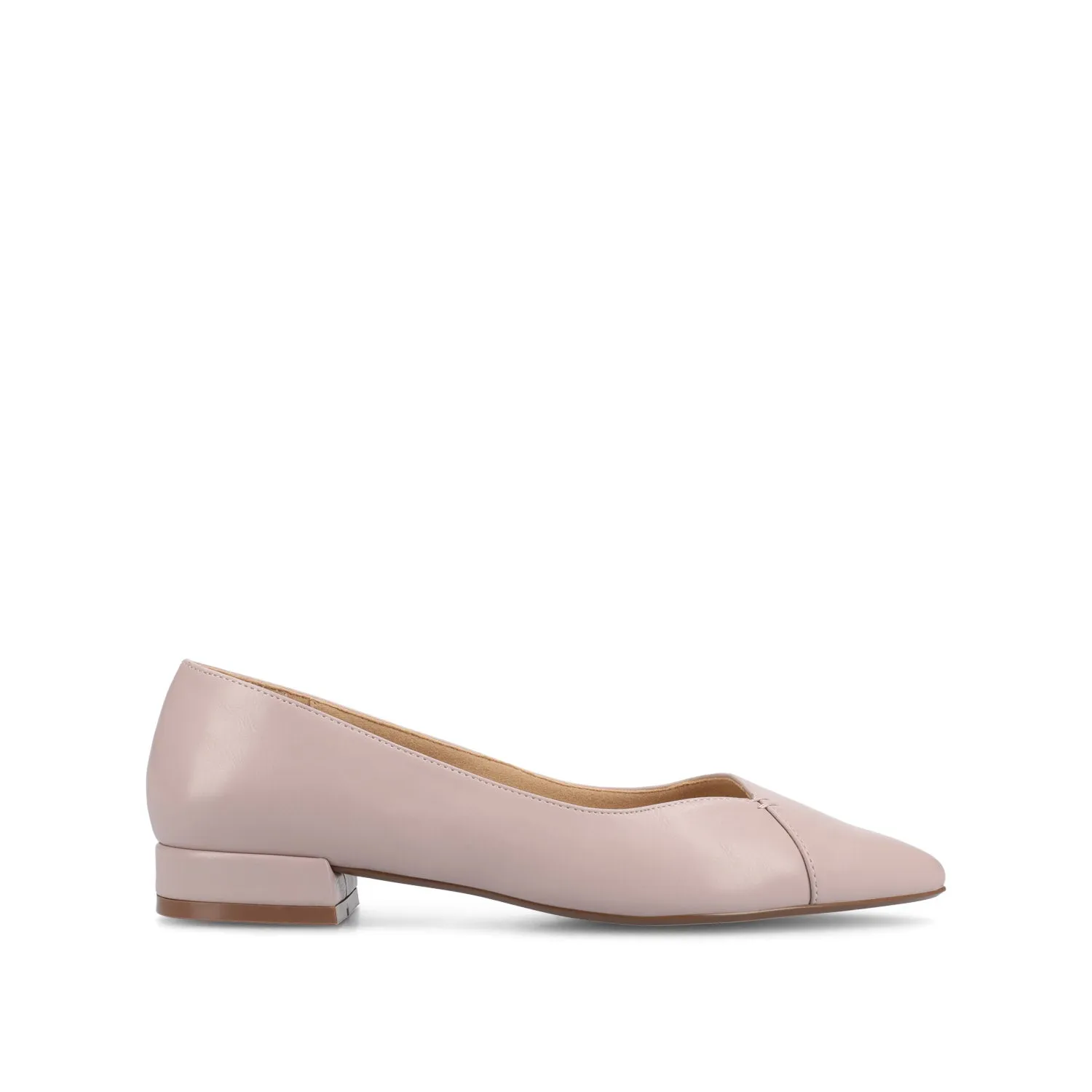 CARMIN SLIP ON DRESS FLATS navy neat