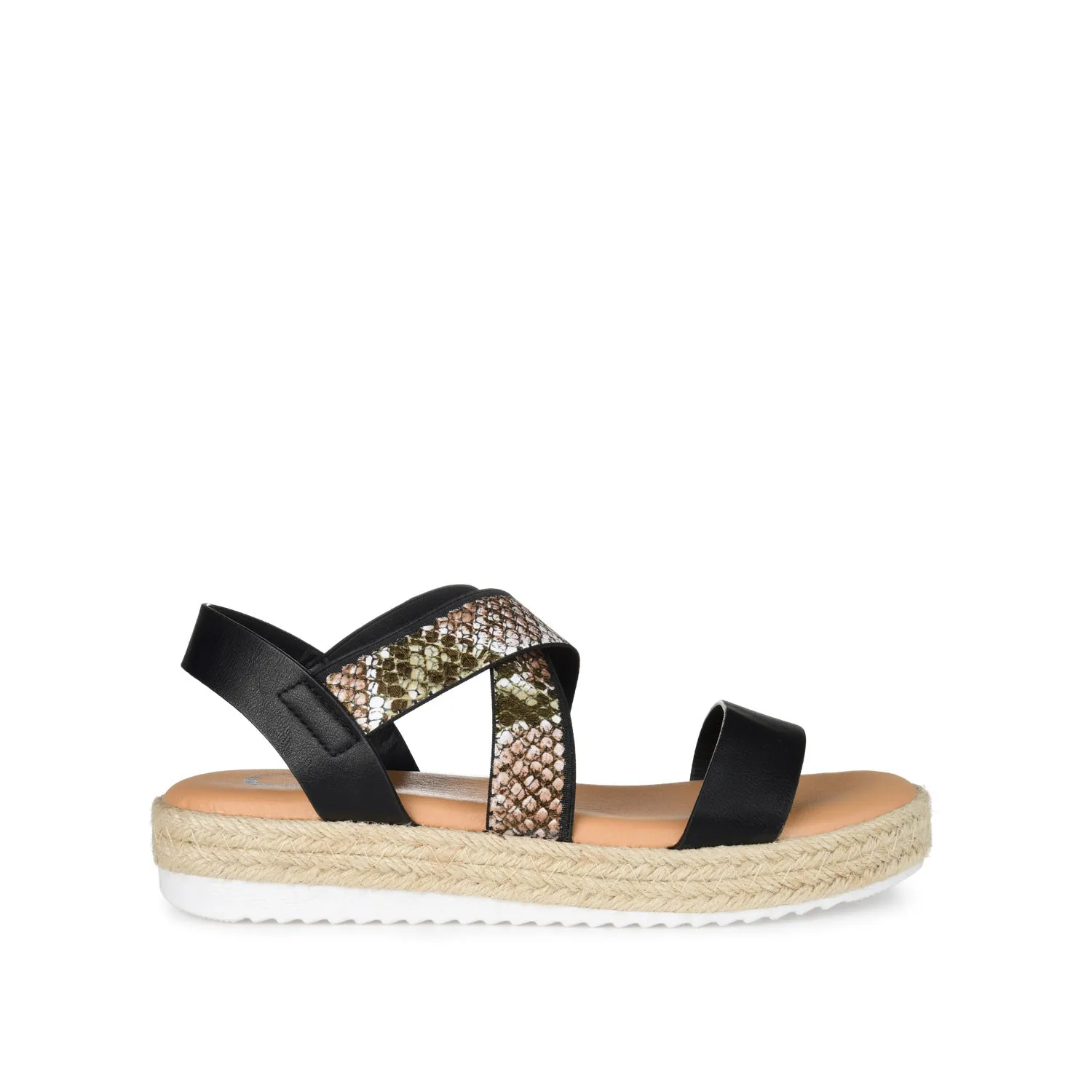 CAROLINE ESPADRILLE PLATFORM SANDALS move light