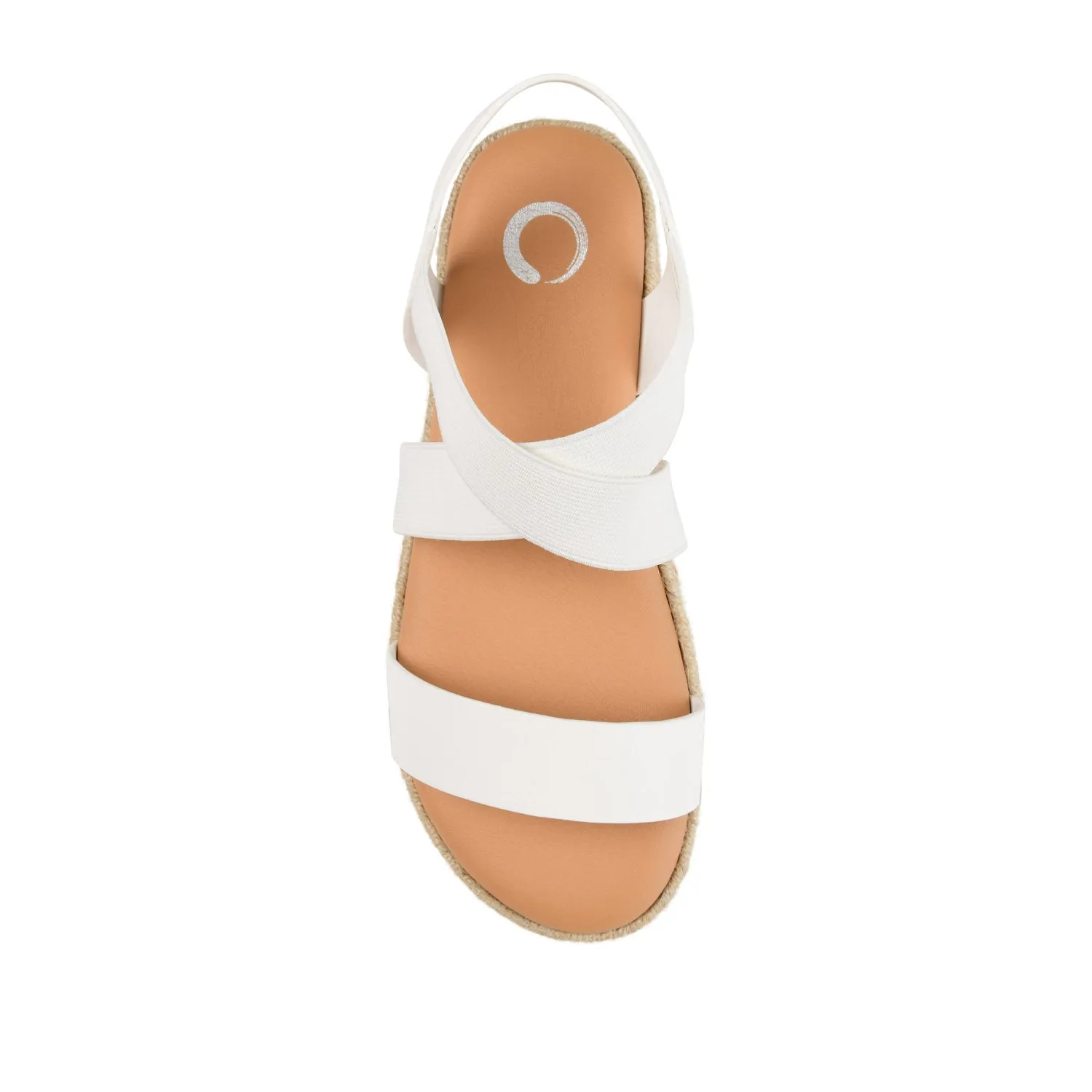 CAROLINE ESPADRILLE PLATFORM SANDALS move light