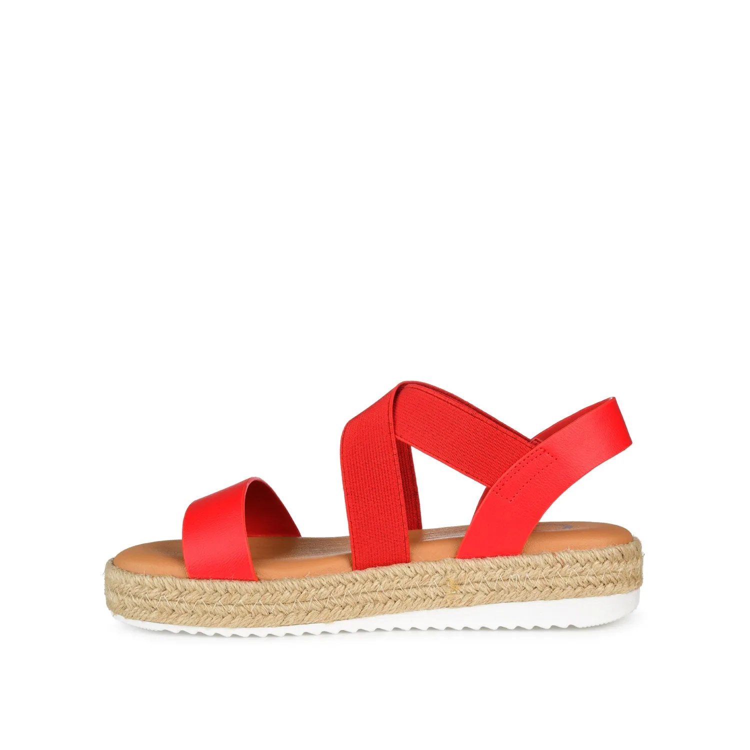 CAROLINE ESPADRILLE PLATFORM SANDALS move light