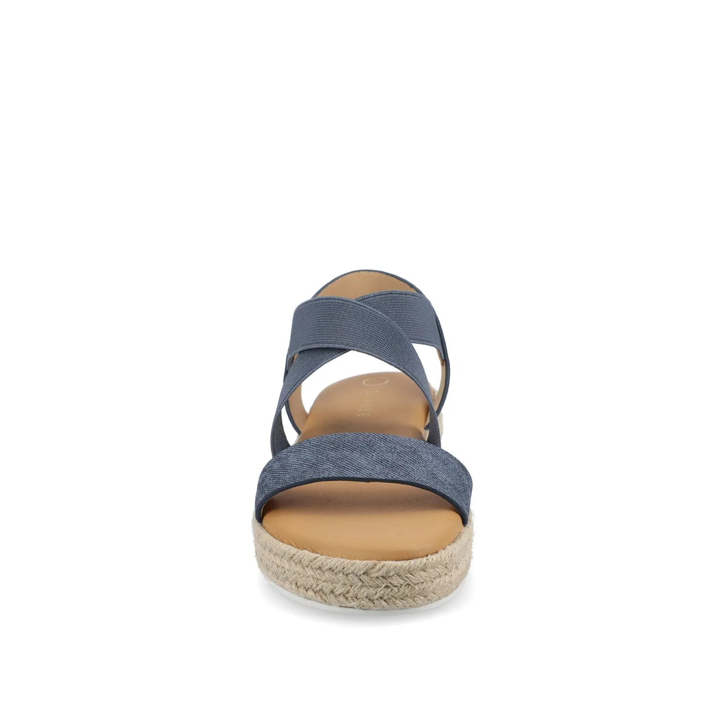 CAROLINE ESPADRILLE PLATFORM SANDALS move light