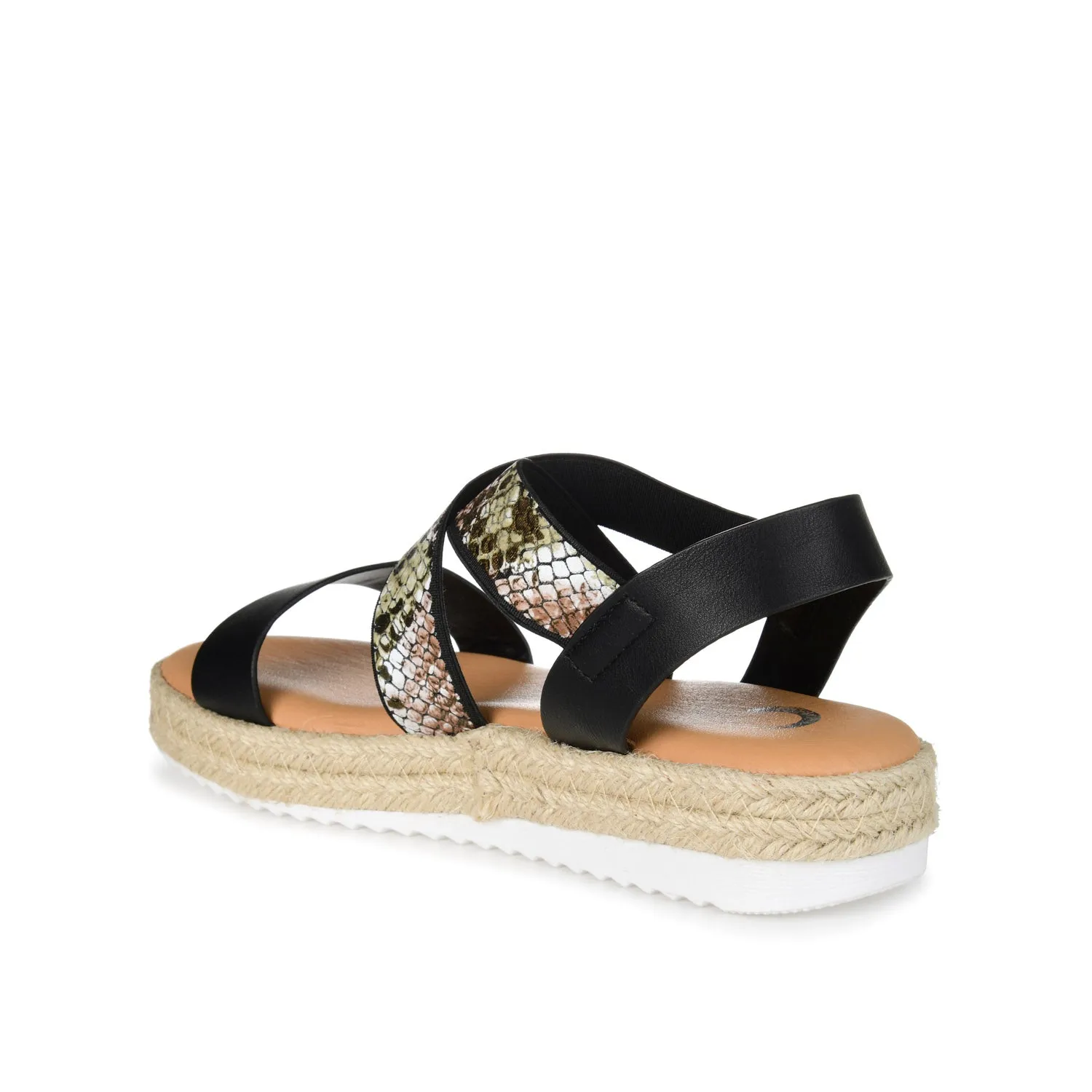 CAROLINE ESPADRILLE PLATFORM SANDALS move light