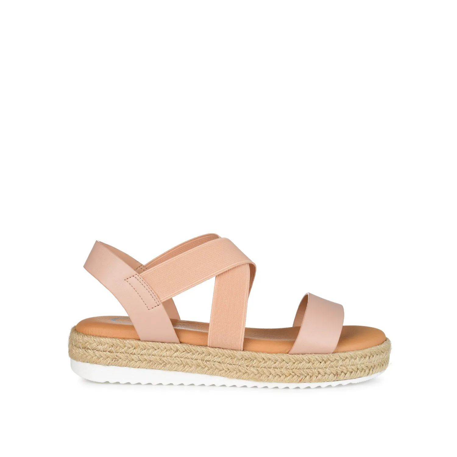 CAROLINE ESPADRILLE PLATFORM SANDALS move light