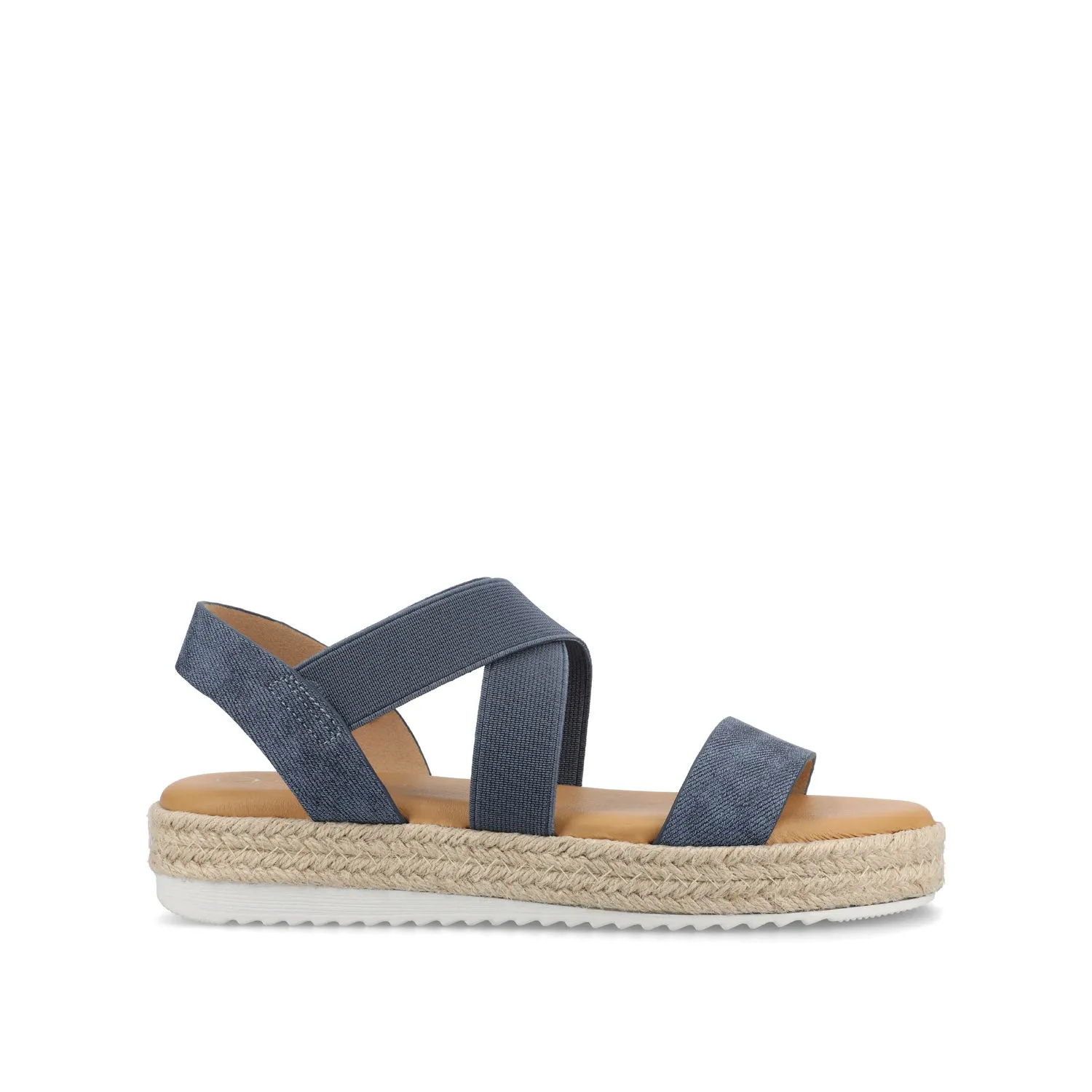 CAROLINE ESPADRILLE PLATFORM SANDALS move light