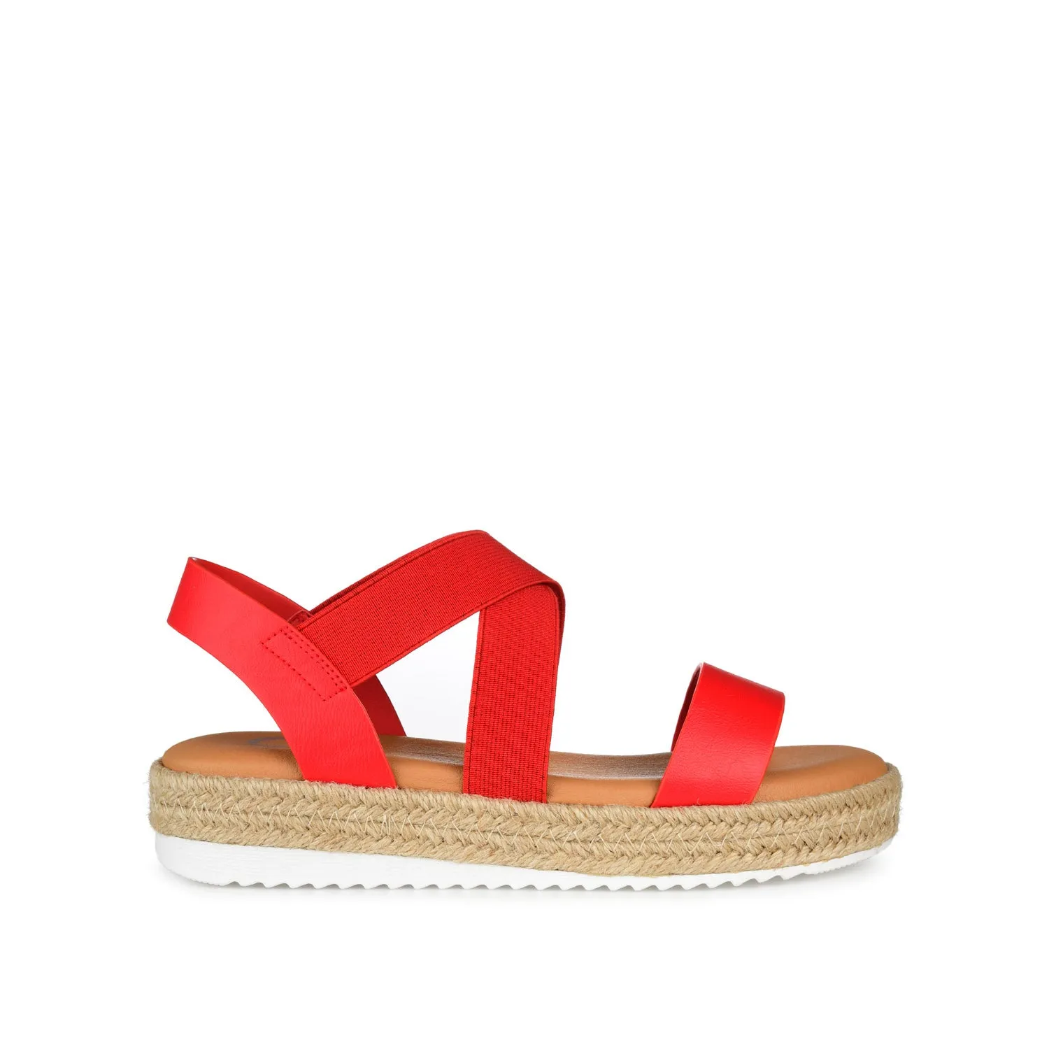 CAROLINE ESPADRILLE PLATFORM SANDALS move light