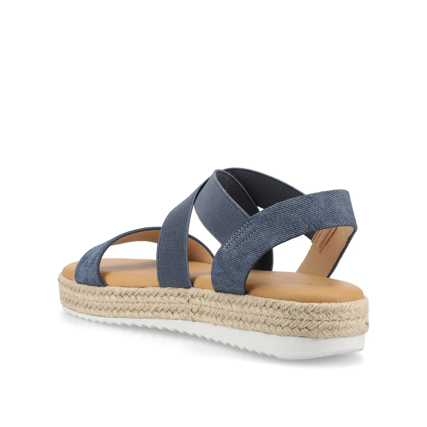 CAROLINE ESPADRILLE PLATFORM SANDALS move light