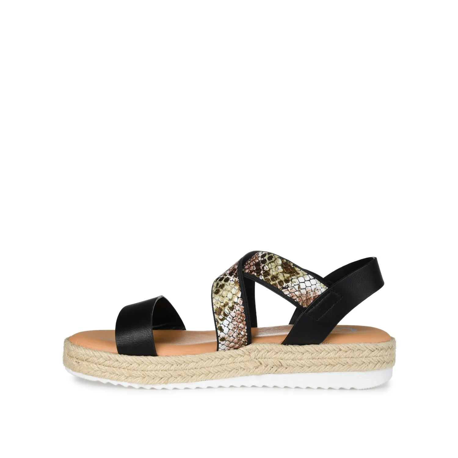 CAROLINE ESPADRILLE PLATFORM SANDALS move light