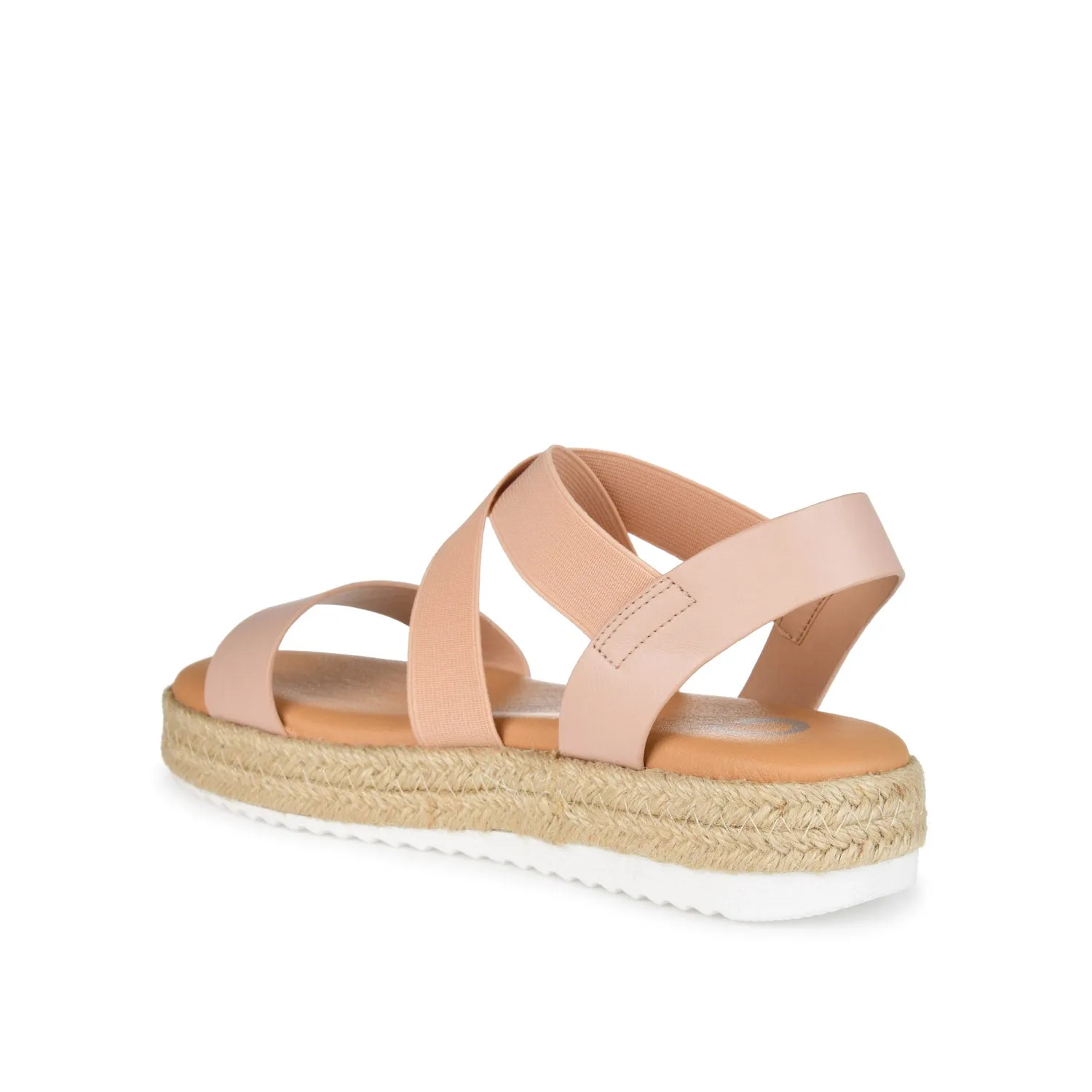 CAROLINE ESPADRILLE PLATFORM SANDALS move light