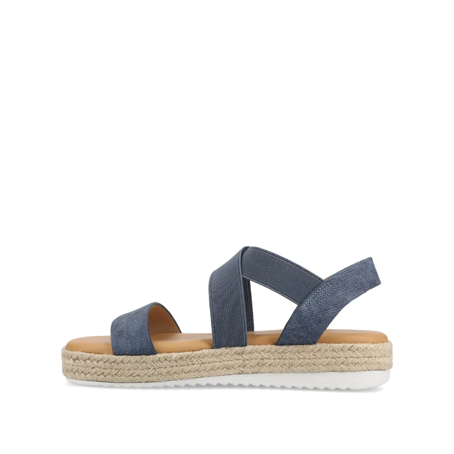 CAROLINE ESPADRILLE PLATFORM SANDALS move light