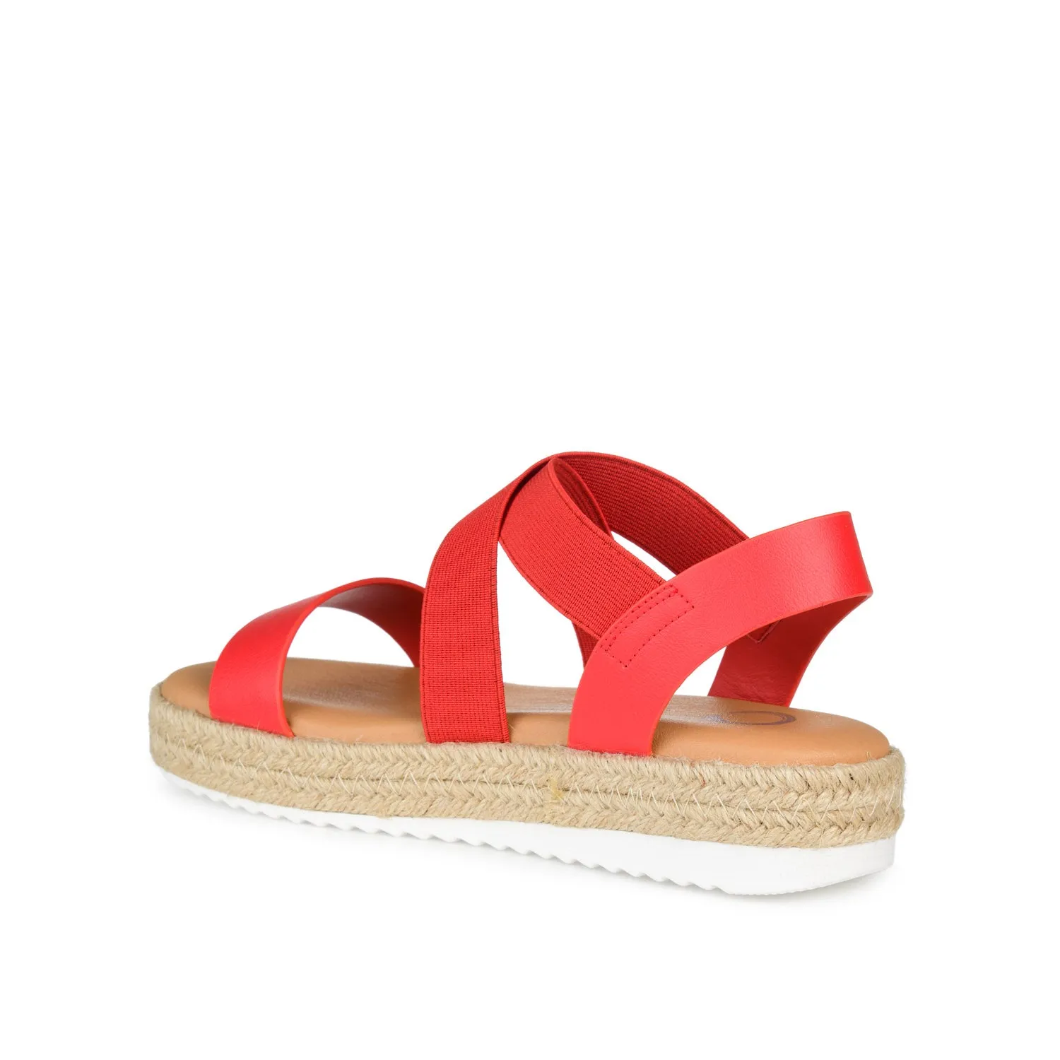 CAROLINE ESPADRILLE PLATFORM SANDALS move light