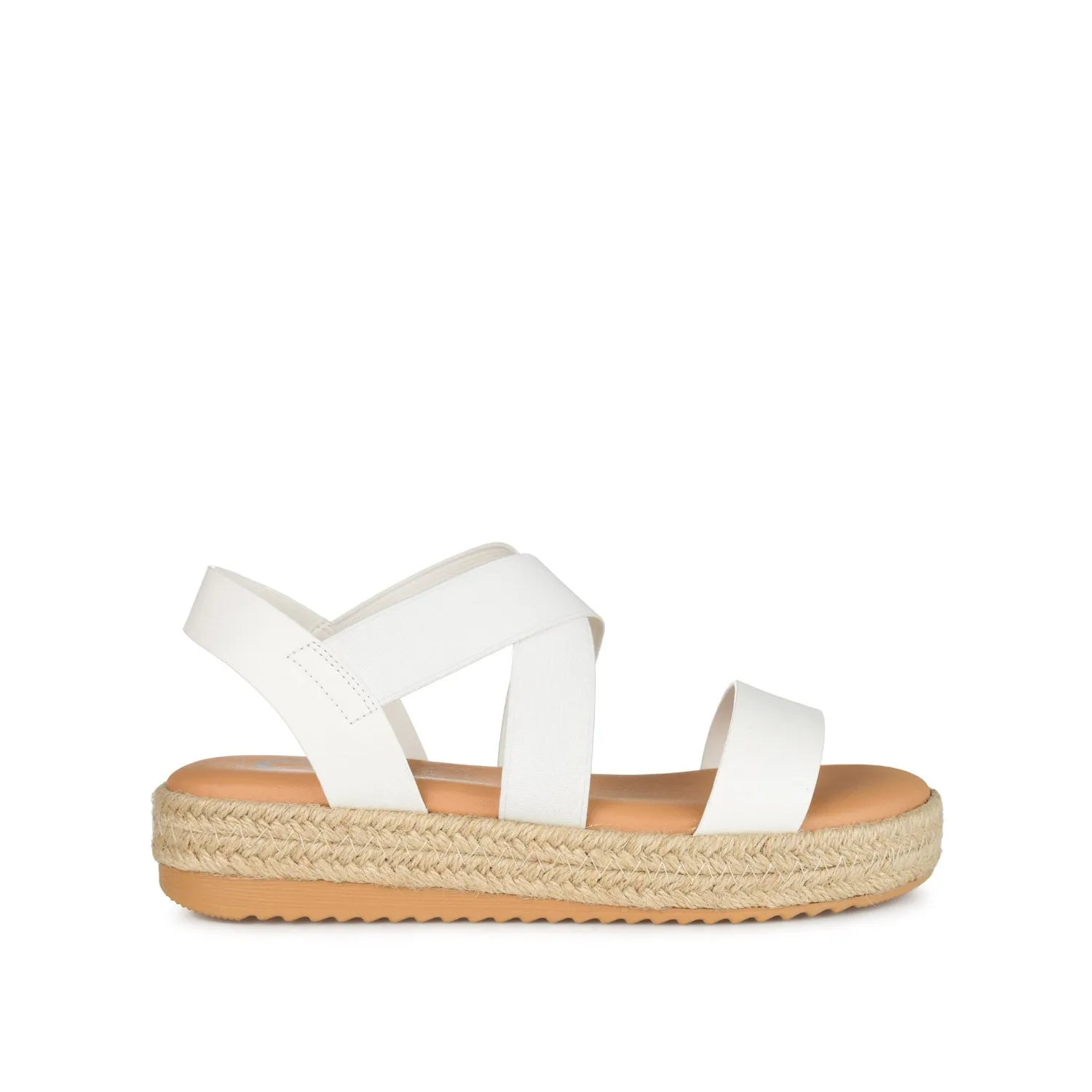 CAROLINE ESPADRILLE PLATFORM SANDALS move light
