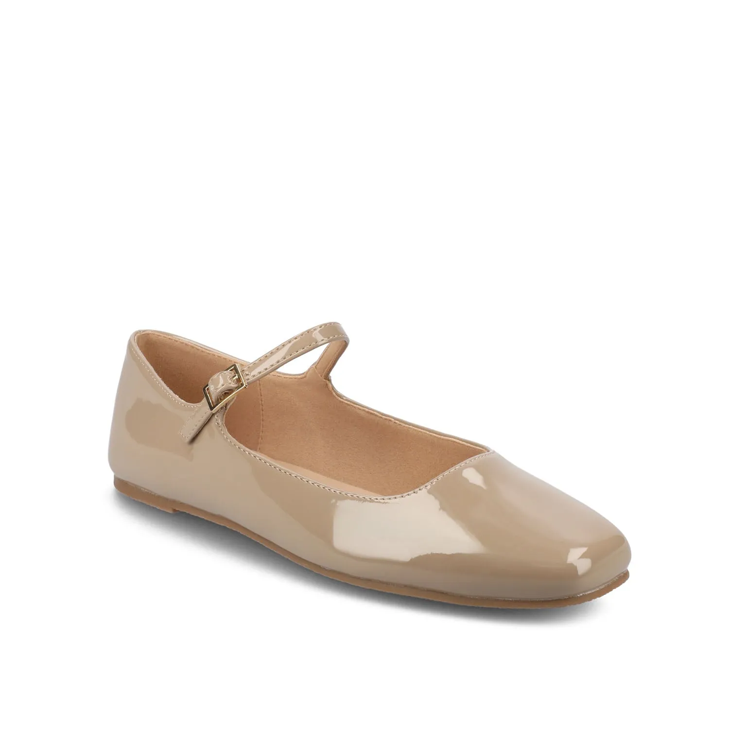 CARRIE BALLET FLATS IN PATENT wide fit